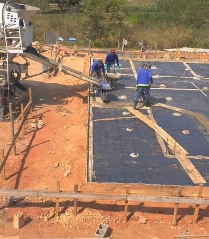 Obra em andamento Bretas Construções